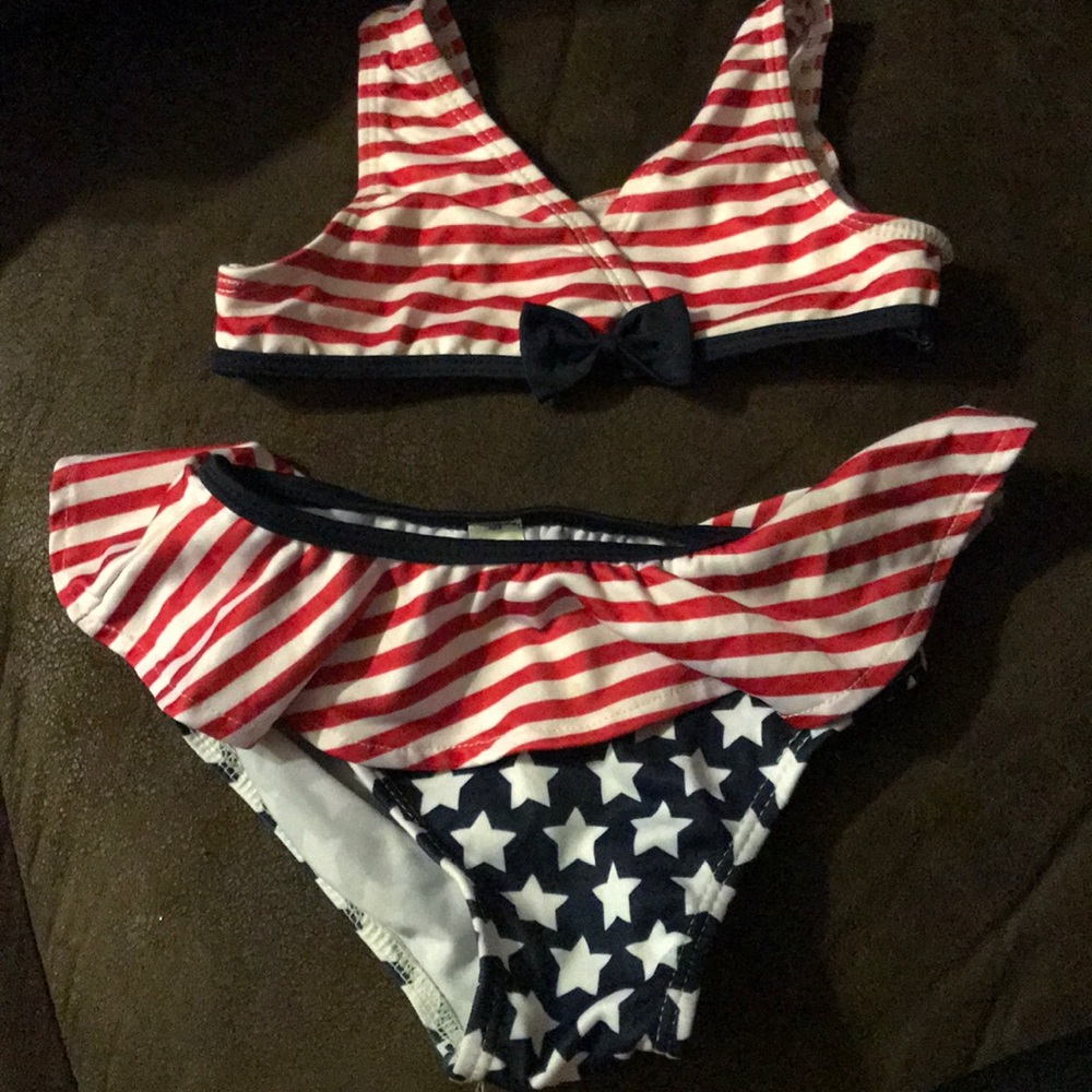 Girls 24 months americana bikini